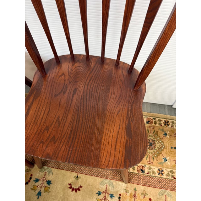 H W Hull & Sons Windsor Chairs, Set of Four For Sale - Image 10 of 12