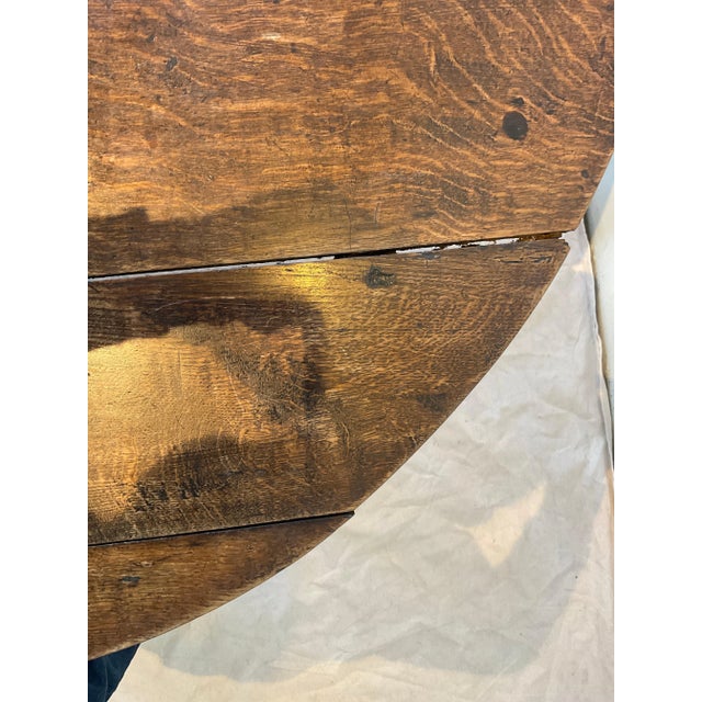 1820s English William and Mary Gateleg Table For Sale - Image 10 of 12