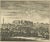 : Antique print with two views of Ephesus, Greece, an ancient Greek city, and later a major Roman city, on the west coast...