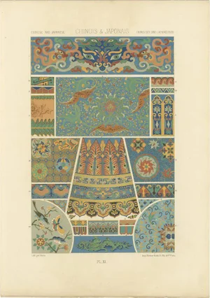 Chinese and Japanese Ornament, 1869, Paper