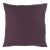 Schumacher Jumi Stonewashed Linen 22" Pillow In Aubergine For Sale