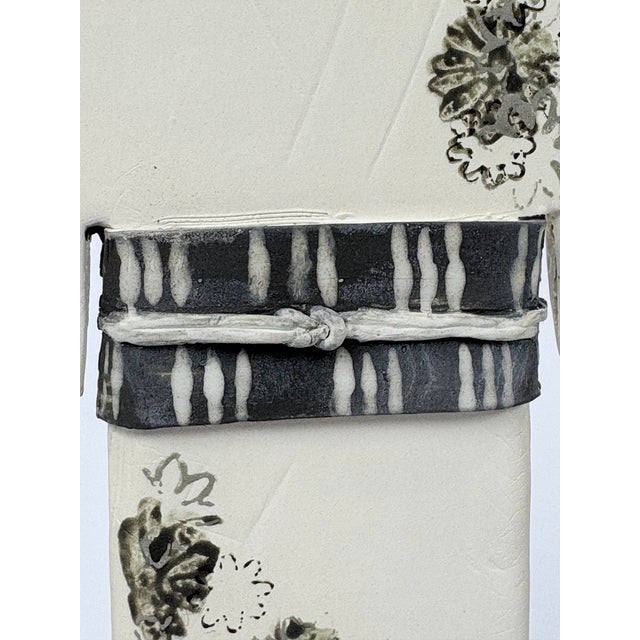 2020s One of a Kind Japanese Kimono Ceramic Sculpture For Sale - Image 5 of 8