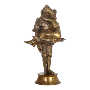 “Celuy Qui Fut Pris”, a Rare Art Nouveau Bronze Sculpture by André Clemencin