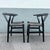 Vintage Weave Wishbone Dining Chairs - Set of 6 For Sale - Image 4 of 11