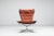 Textile Falcon Lounge Chair Leather and Metal by Sigurd Ressell for Vatne Møbler, 1970 For Sale - Image 7 of 17