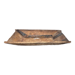 Circa 1870 American Primitive Wooden Dough Bowl