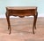 Queen Anne Console Table in Walnut from Epstein and Co, 1930s For Sale - Image 3 of 6