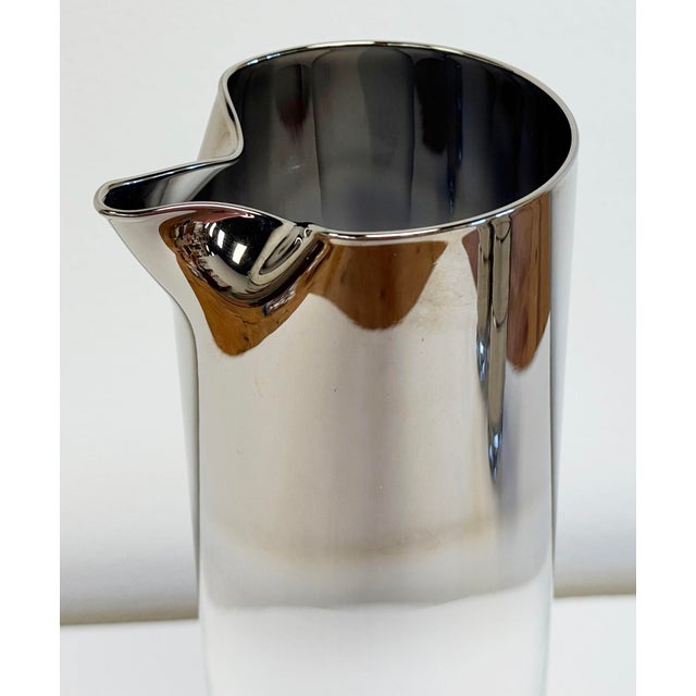 Vintage Dorothy Thorpe Style Cocktail Pitcher and Six Low Ball Glasses For Sale - Image 11 of 13