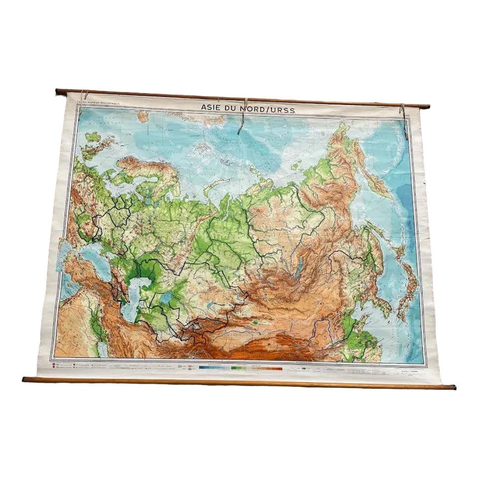 USSR School Chart Chairish