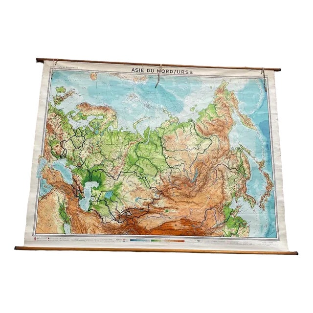USSR School Chart For Sale