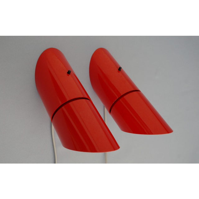 Phister Wall Lamps by Hans Due for Fog & Mørup, 1970s, Set of 2 For Sale - Image 12 of 12