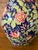 A striking and monumental 18-inch antique Art Nouveau ceramic floor vase featuring an exceptionally dense, all-over...