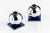 1930s Art Deco Chrome and Cobalt Blue Candleholders by Walter Von Nessen for Chase, 1930s For Sale - Image 5 of 14