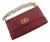 21st Century High Quality Red Leather and Brass Shoulder Bag by Ferragamo For Sale