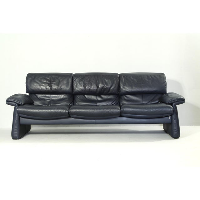 Three-Seater Leather Sofa from Erpo Int., 2000s For Sale - Image 18 of 18
