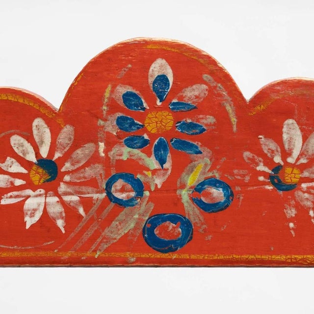 Rustic Traditional Hand Painted Wood Chairs, 1940s, Set of 2 For Sale - Image 18 of 18