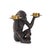 Barkari Monkey Double Tealight Candle Holder For Sale - Image 11 of 11