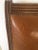 Nancy Corzine Walnut Leather Chair For Sale - Image 4 of 4