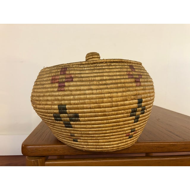 Vintage Native American Woven Basket From Alaska Chairish