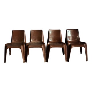Vintage BA1171 Chairs by Helmut Bätzner for Bofinger, 1970s, Set of 4 For Sale