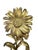 Gold Vintage Syroco Hollywood Regency Gold Floral Wall Hangings – Pair For Sale - Image 8 of 10