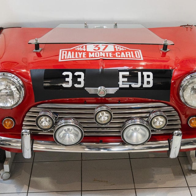 Monte Carlo Rally Replica Mini Front End Desk, 1960s For Sale - Image 12 of 18