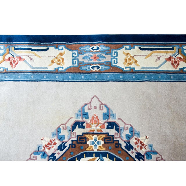 Mid 20th Century Mid-20th Century Chinese Rug For Sale - Image 5 of 15