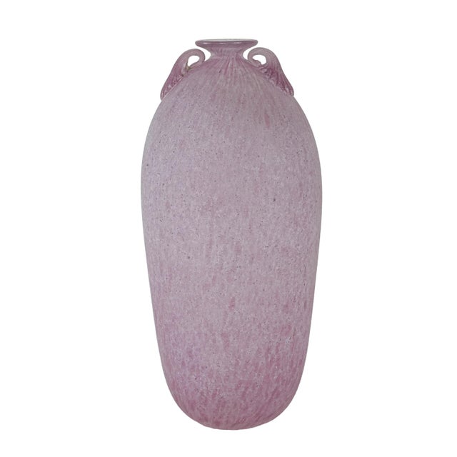 Italian Murano Glass Vase, 1970s For Sale - Image 9 of 9