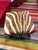 Contemporary Ralph Lauren Henredon Mahogany Empire Style McDowell Stool Zebra Ottoman Bench For Sale - Image 3 of 7