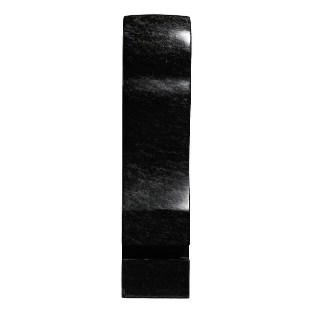 Robert Neuhauser, Swiss Abstract Diabas Sculpture, 1980s, Stone For Sale