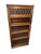Late 20th Century Oak Barrister Leaded Top 5 Stack Bookcase For Sale - Image 4 of 17
