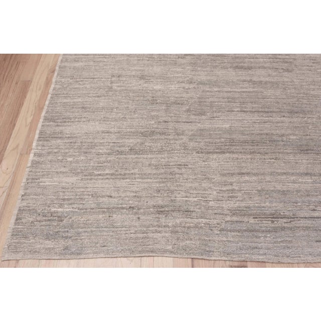 Textile Minimalist Modern Area Rug For Sale - Image 7 of 7