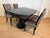 Art Deco Dining Table in Black Piano Lacquer and Metal, 1930 For Sale - Image 15 of 18