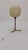 Mid century cocoon teak & brass table lamp by Vereinigte Werkstätten München, Germany, 1960s The lamp and the shade are...