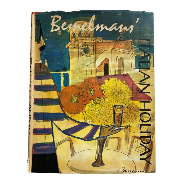 Italian Holiday by Ludwig Bemelmans 1961 Book 1st Edition Hardcover For Sale