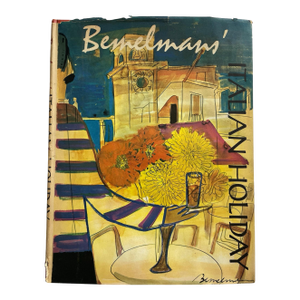 Italian Holiday by Ludwig Bemelmans 1961 Book 1st Edition Hardcover