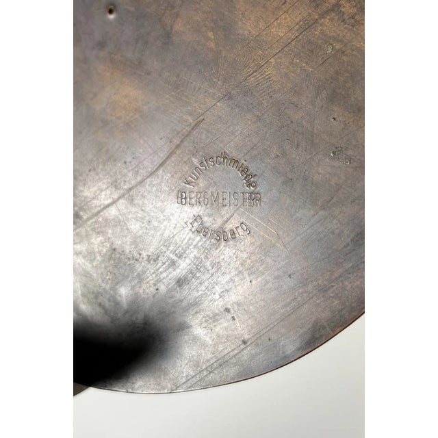 Brown Bronze Candelabra, Germany For Sale - Image 6 of 8