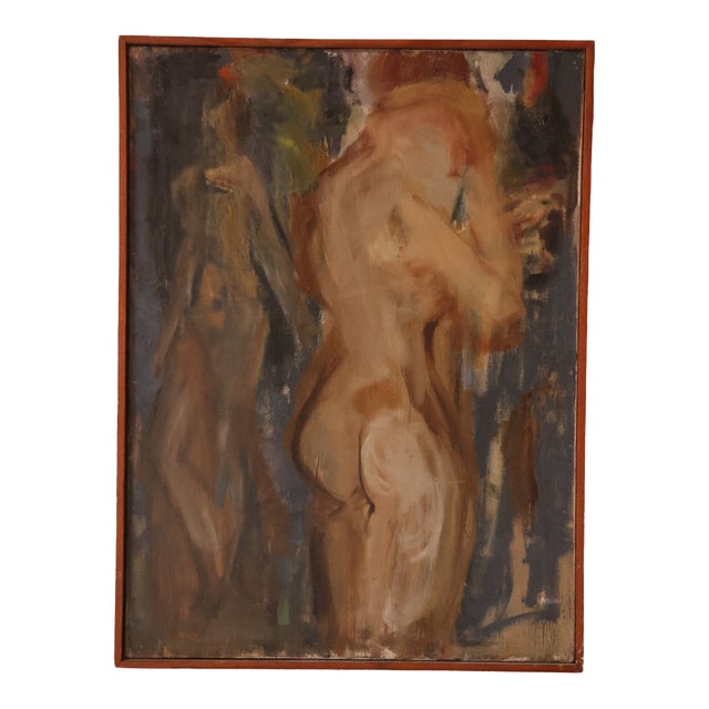 1960s French Abstract Nude Art For Sale