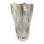 French Jg Durand Crystal Cathedral Vase, 11” Sculptural Cut Glass For Sale