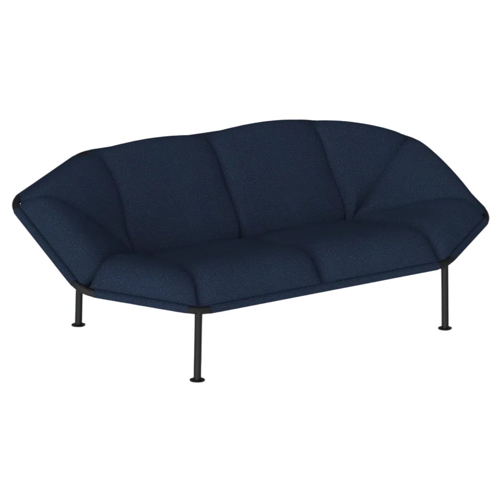 Navy Blue Atlas 2-Seater Sofa by Kann Design | Chairish