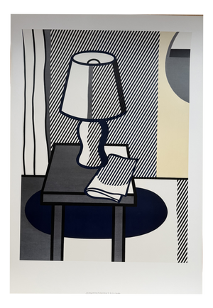 Roy Lichtenstein, Still Life with Table Lamp, 1976, Print