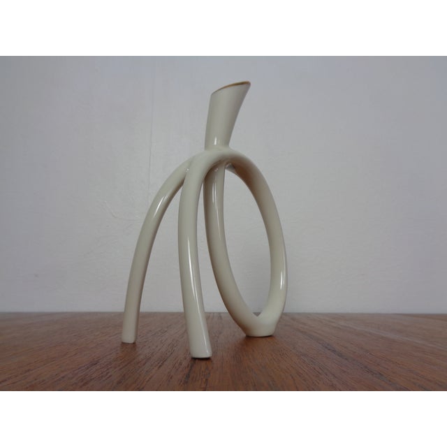 1960s Filigree Porcelain Vase from Lindner, Germany, 1960s For Sale - Image 5 of 18