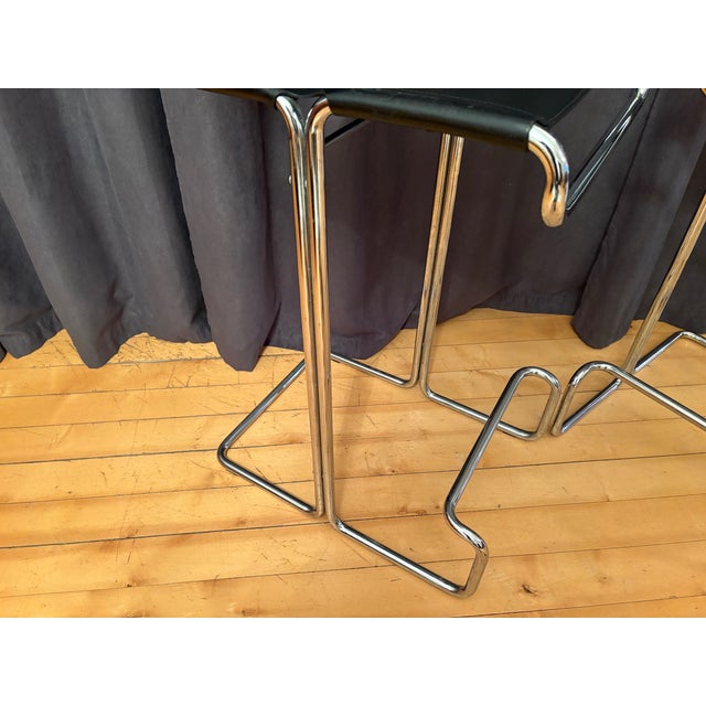 1980s Bar Chairs from Linea Veam, Italy, 1980s, Set of 2 For Sale - Image 5 of 18