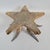 Tan American Folk Art Star Pincushion on Mounted Cattle Horn Base, Early 20th Century For Sale - Image 8 of 9