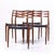 Mid-Century Modern Niels Moller Model 78 Mid Century Danish Teak Dining Chairs - Set of 4 For Sale - Image 3 of 11