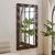 Contemporary Wrinkle Wavy Wood Mirror For Sale - Image 3 of 6