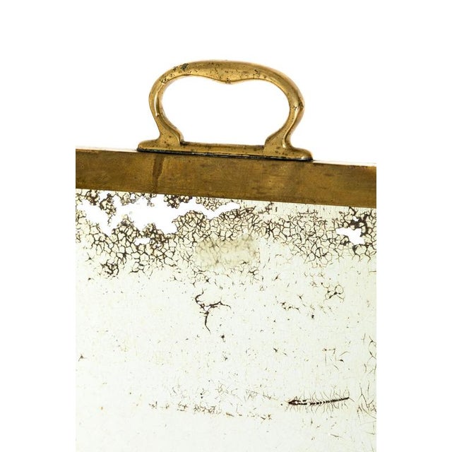 Brass Haberdashery Shoe Mirror For Sale - Image 10 of 12