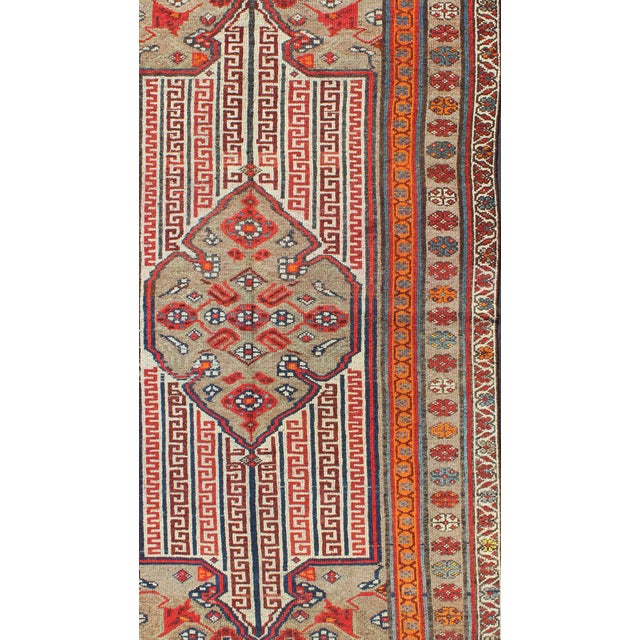 Antique Persian Seneh-Malayer Rug with Intricate Designs and Rich Color Palette. Keivan Woven Arts/ rug/S12-0521, country...