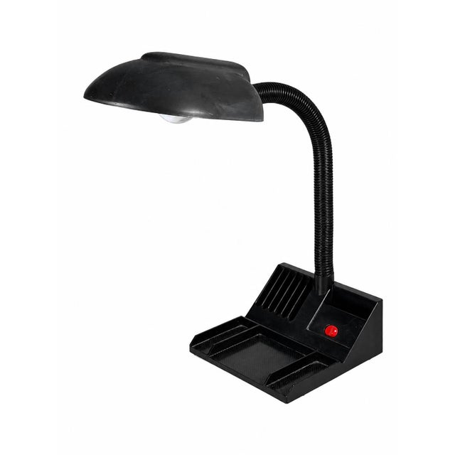 Space Age Adjustable Gooseneck Table Lamp in Metal and Plastic, 1960s For Sale - Image 12 of 12