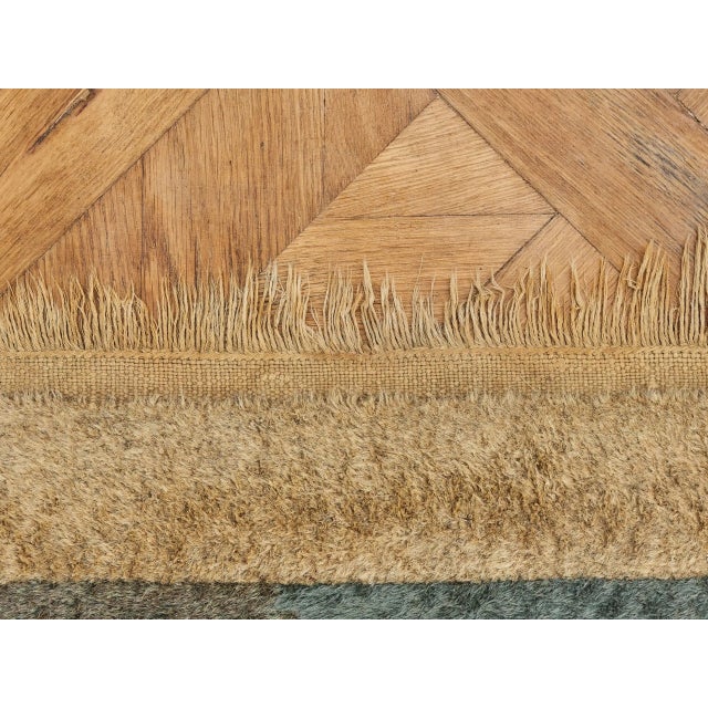 Textile Chinese Art Deco Rug in Wool For Sale - Image 7 of 10